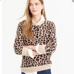 100% Cashmere J.Crew Collection - Leopard Print Sweater